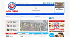 Desktop Screenshot of ilhaninsaatemlak.com